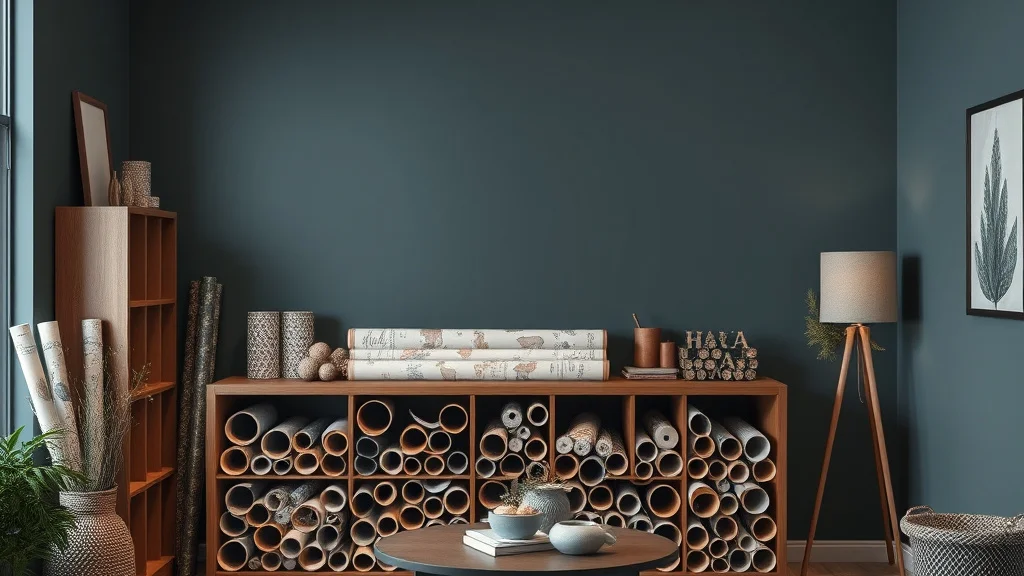 10 Creative Wrapping Paper Storage Ideas for Your Home - Home Idea