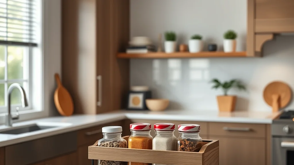 10 Reasons to Upgrade Your Kitchen Counter Spice Rack - Home Idea