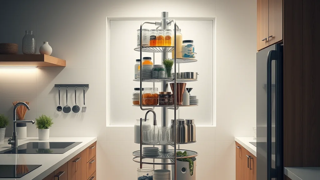 10 Reasons to Upgrade Your Rotating Kitchen Storage Rack - Home Idea