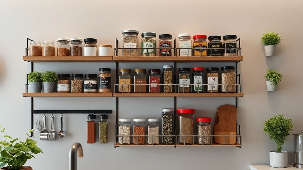 10 Reasons to Upgrade Your Wall Mounted Spice Racks For Kitchen - Home Idea