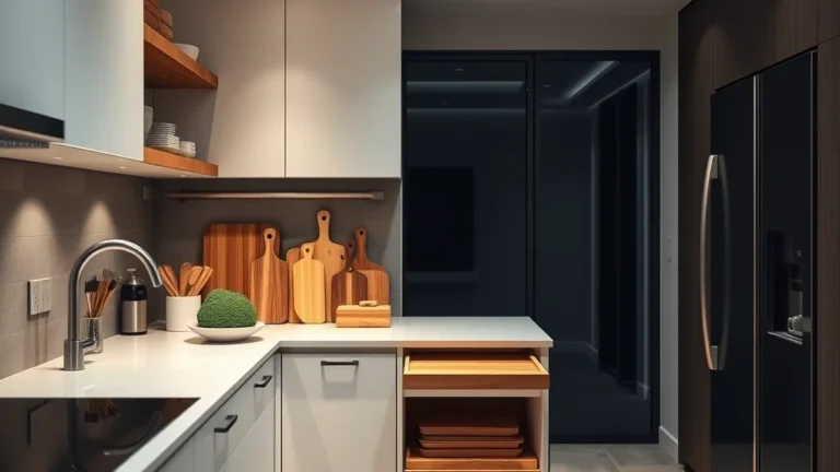 11 high-impact cutting boards storage ideas for a functional kitchen - Home Idea