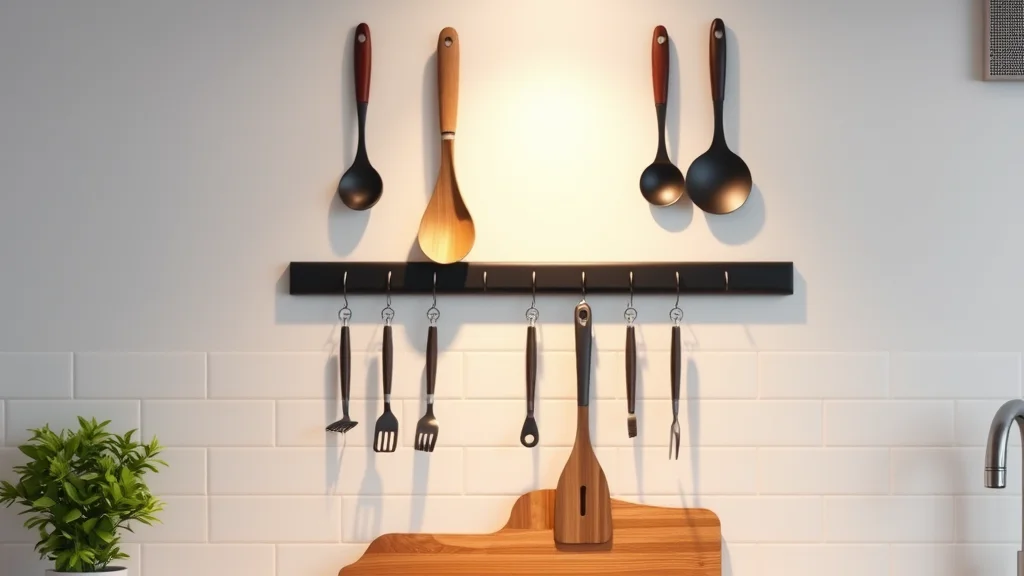 15 Creative Ways to Use Kitchen Utensil Wall Rack - Home Idea