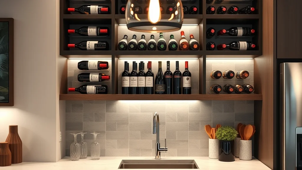 15 Creative Ways to Use Kitchen Wine Racks - Home Idea