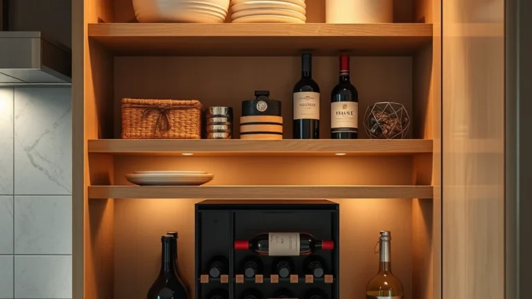15 Kitchen Cupboard Wine Rack Styles for Modern Cupboards - Home Idea
