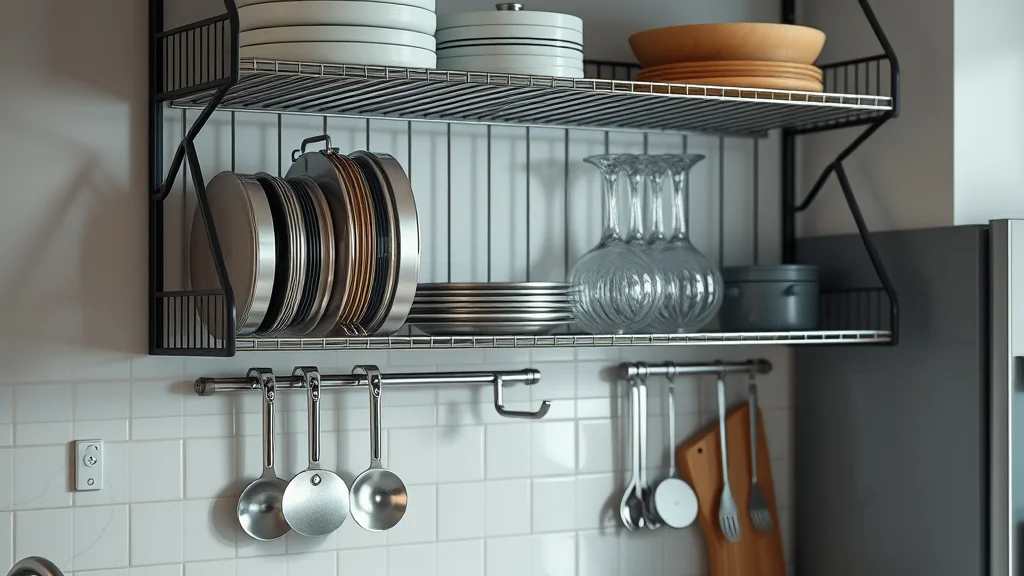 15 Kitchen Metal Rack Styles for Modern Kitchen - Home Idea