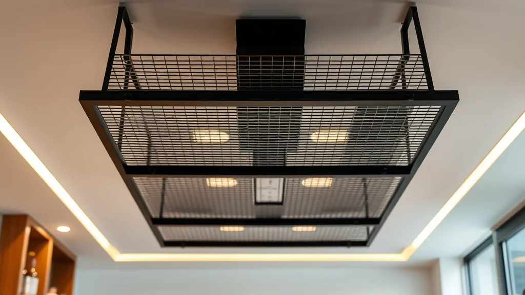 15 Kitchen Rack Ceiling Styles for Modern Kitchen - Home Idea