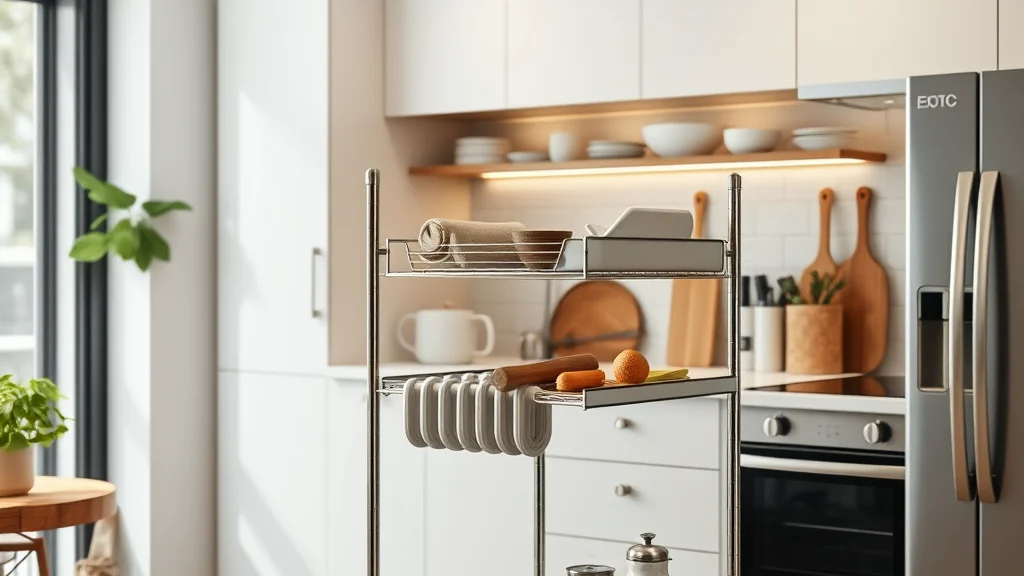 15 Reasons to Upgrade Your Kitchen Rolling Rack - Home Idea