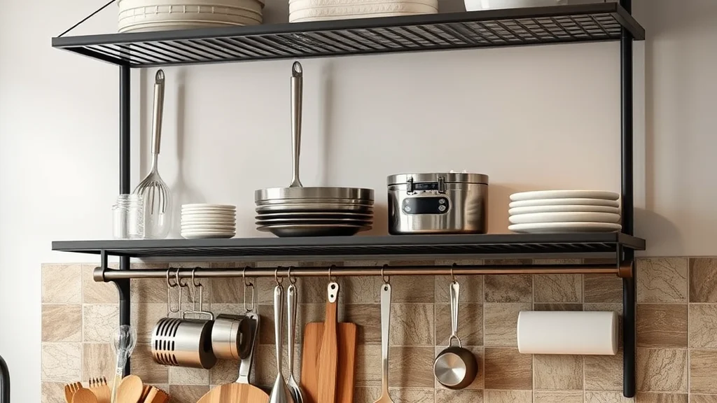 15 Reasons to Upgrade Your Kitchen Racks Metal - Home Idea