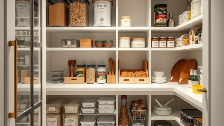 5 Steps to teach family Zones with Pantry Labels and Systems in a Pantry - Home Idea