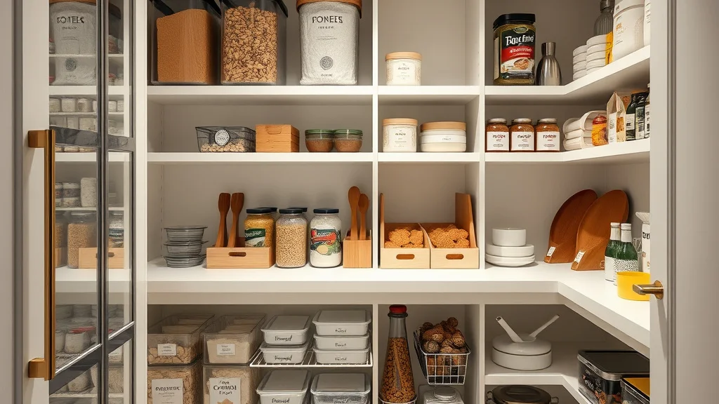 5 Steps to teach family Zones with Pantry Labels and Systems in a Pantry - Home Idea