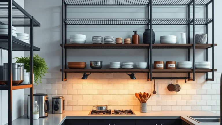 7 Kitchen Steel Racks And Shelves Styles for Modern Kitchen - Home Idea