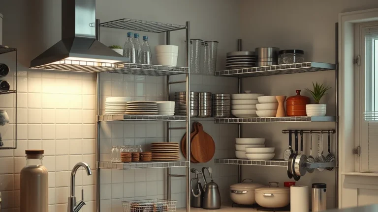 9 Kitchen Storage Racks Metal Styles for Modern Kitchen - Home Idea