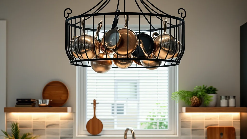 9 Reasons to Upgrade Your Pot Rack For Kitchen - Home Idea