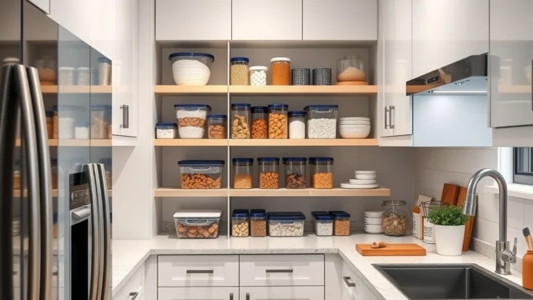 A Beginner Friendly Way to reduce clutter Containers in a Studio Kitchen - Home Idea