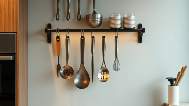 A Complete Guide to Choosing Kitchen Utensil Rack Wall Mounted - Home Idea