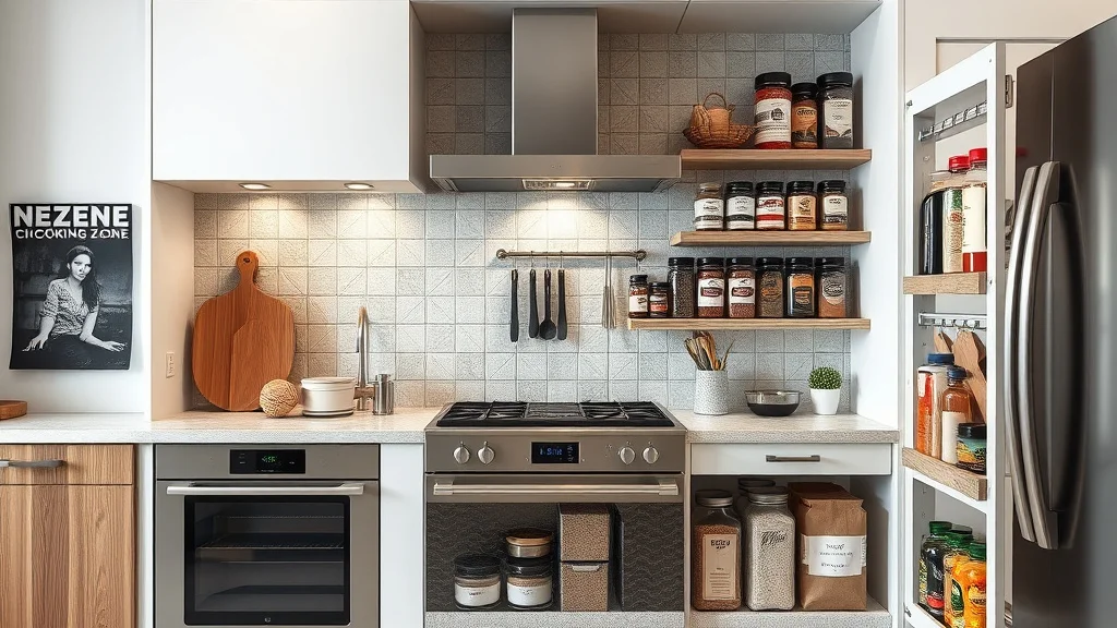 A Low Mess Way to organize Seasoning Packets in a Cooking Zone - Home Idea