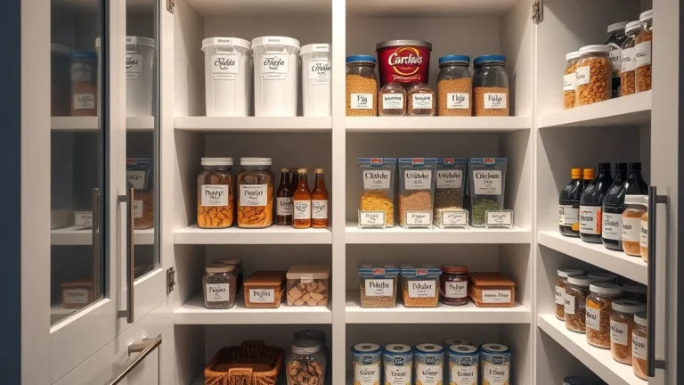 A Low Mess Way to track inventory Date Stickers in a Cabinet - Home Idea