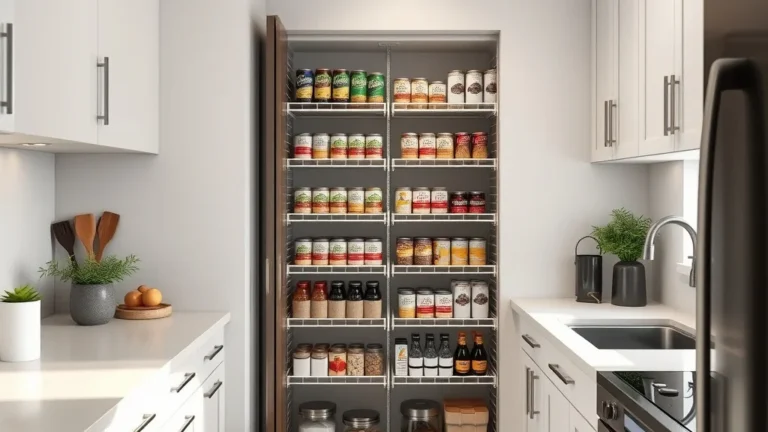 A Practical Small Kitchen Pantry Solutions System for Can Racks in a Shared Kitchen - Home Idea