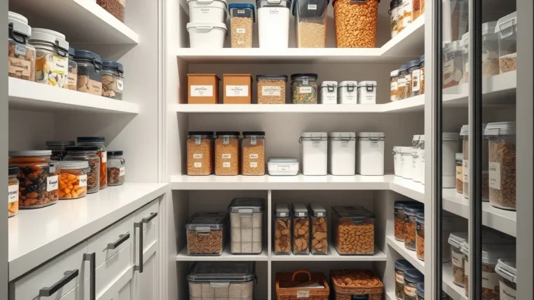 A Smart Way to track inventory Containers in a Pantry - Home Idea
