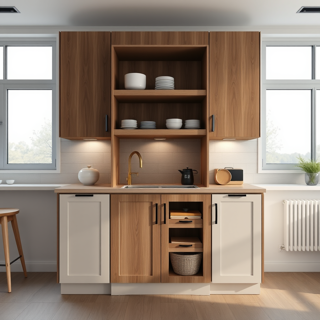 Better everyday kitchen items storage for the kitchen cabinets: easy upgrades and habits (no remodel) (step-by-step) - Home Idea