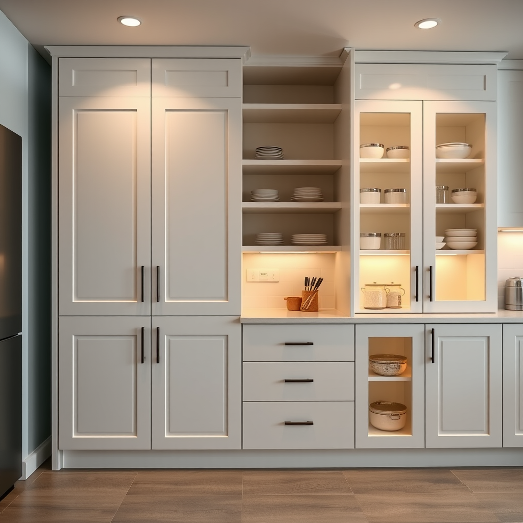 Better everyday kitchen items storage for the kitchen cabinets: easy upgrades and habits - Home Idea