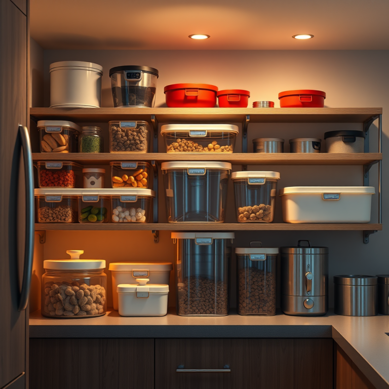 Better food containers storage for the kitchen: easy upgrades and habits - Home Idea