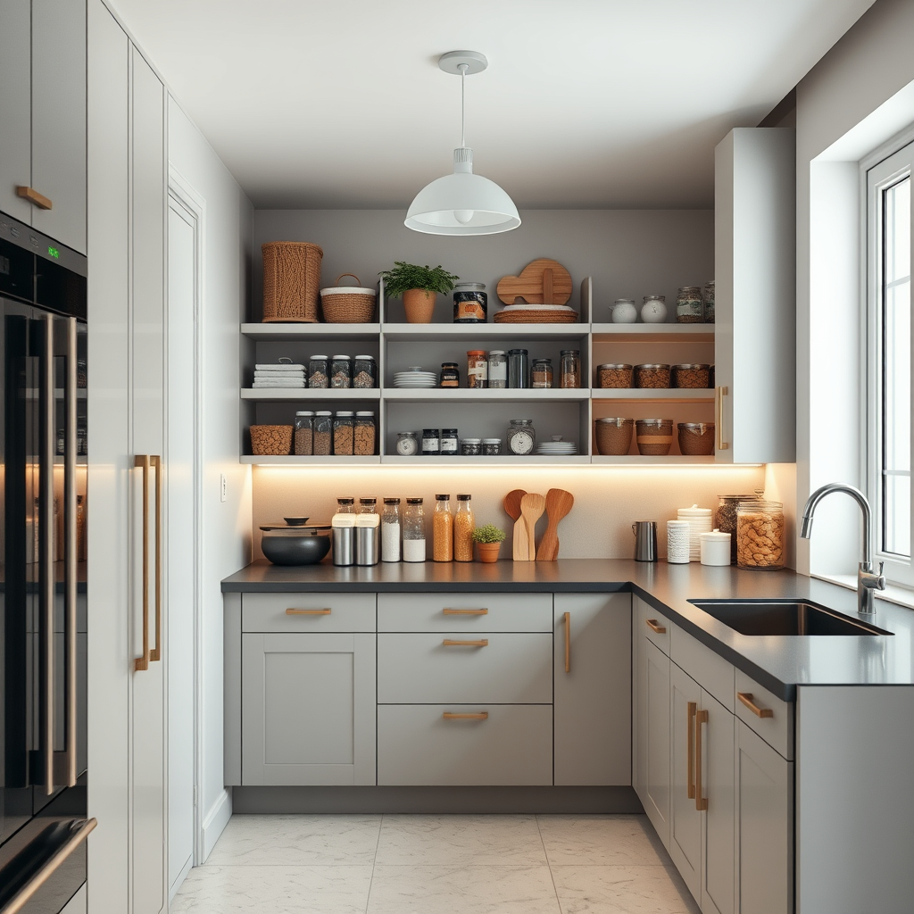 Better pantry staples storage for the pantry: easy upgrades and habits (quick setup) (no remodel) - Home Idea