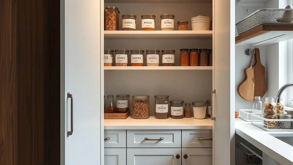 Create Pantry Zones: Pantry Labels and Systems for Date Stickers in a Cabinet - Home Idea