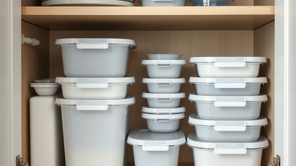 Food Container and Lid Storage Plan for Cabinet: Match Lids Zip Bags the Right Way - Home Idea