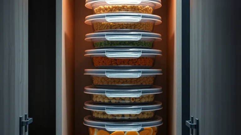 Food Container and Lid Storage Rules That Help You Improve Visibility in a Cabinet - Home Idea