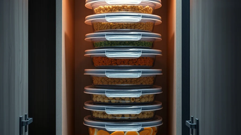 Food Container and Lid Storage Rules That Help You Improve Visibility in a Cabinet - Home Idea