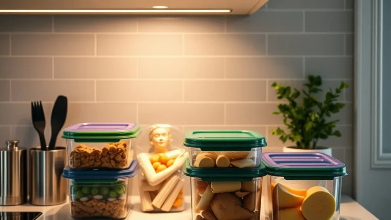 Food Container and Lid Storage for Countertop: 9 Easy Wins for Zip Bags - Home Idea