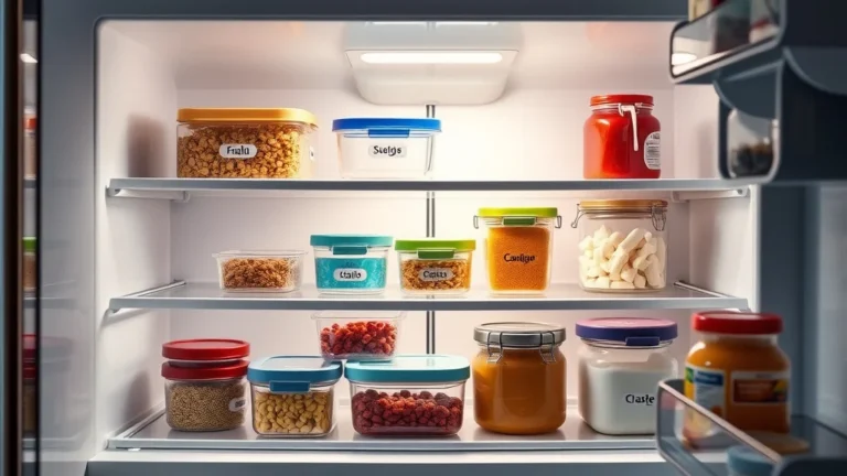 Food Container and Lid Storage Rules That Help You Reduce Clutter in a Fridge Zone - Home Idea