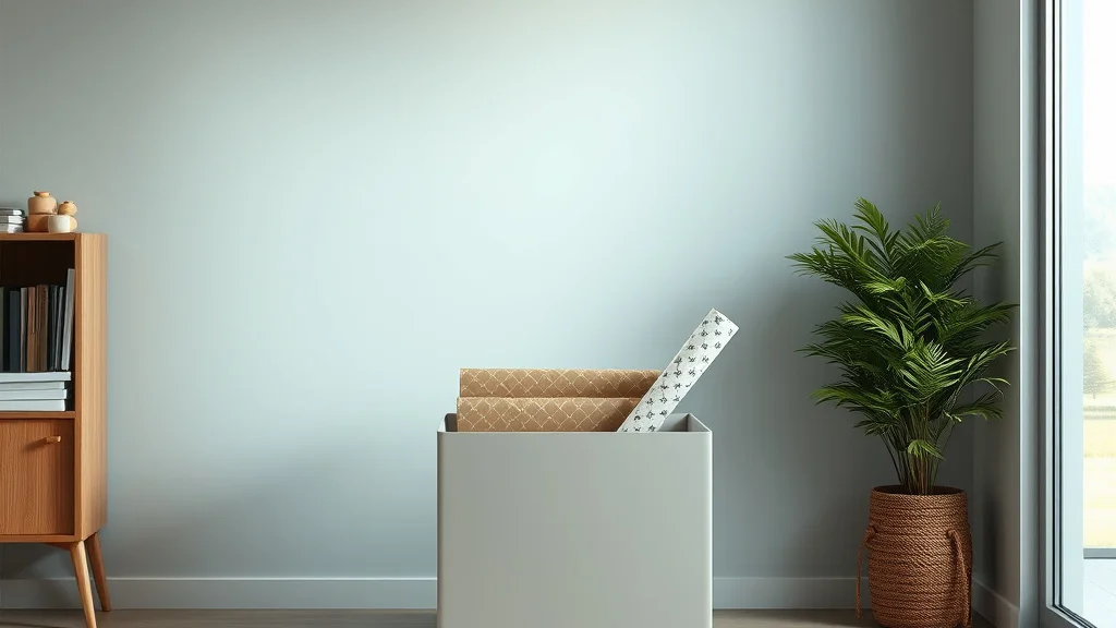 Guide to Wrapping Paper Stand-Up Storage Container: Organization Tips - Home Idea