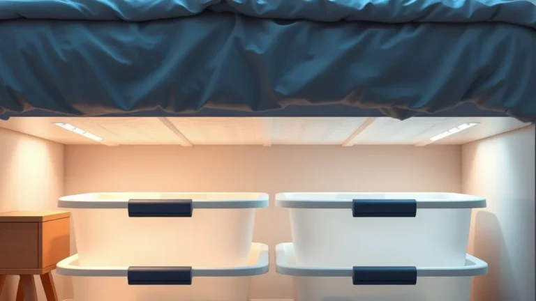 How to Organize Your Room with Under Bed Plastic Storage Bins - Home Idea