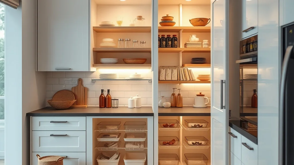 How to Use Ironck Kitchen Pantry Storage Cabinet for Better Organization - Home Idea