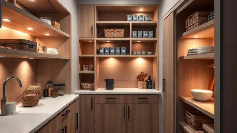 How to Use Wood Storage Pantry for Better Organization - Home Idea