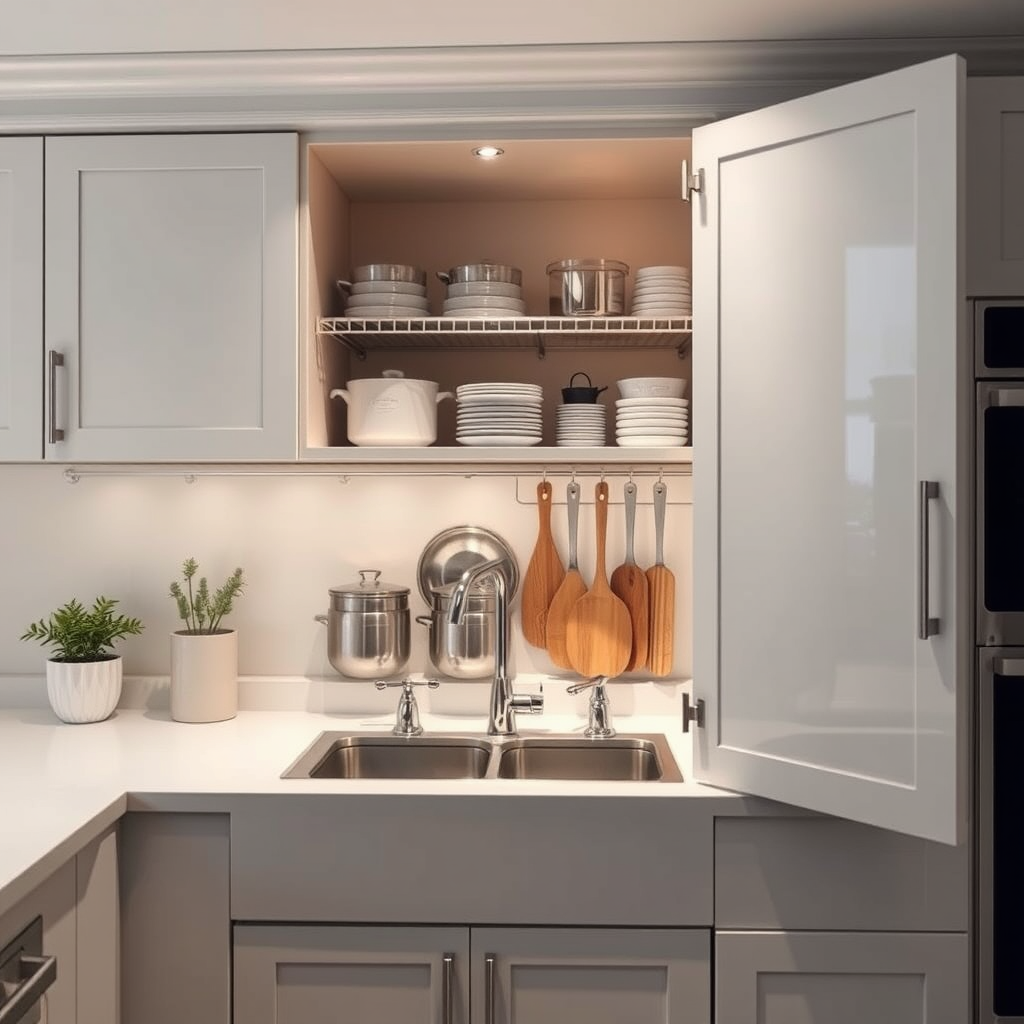 How to Fix Under-Sink Cabinet Storage for Cookware: A Step-by-Step Guide - Home Idea