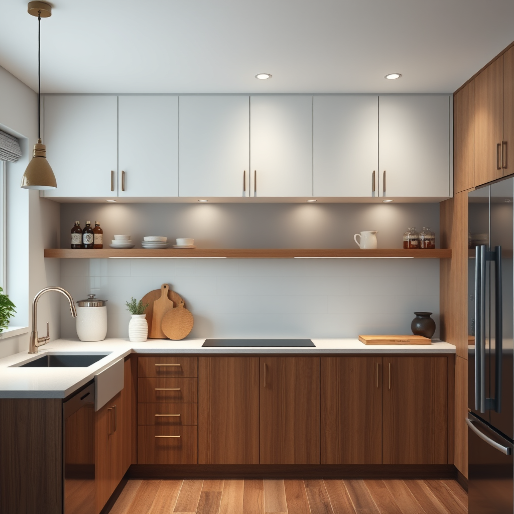 How to organize everyday kitchen items in your kitchen cabinets with a simple zone system - Home Idea