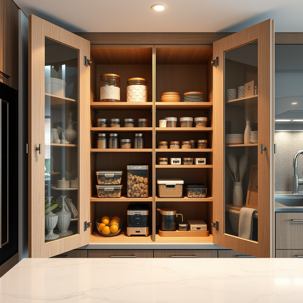 How to organize everyday kitchen items in your kitchen cabinets (so it stays that way) - Home Idea