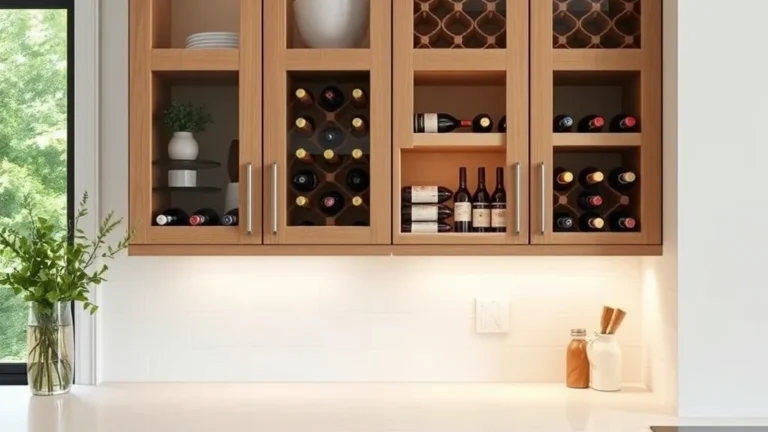 Kitchen Cabinet Wine Rack Ideas: A Simple Guide for Organization - Home Idea