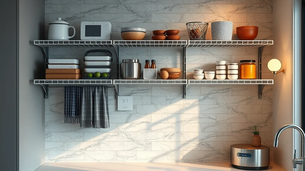 Kitchen Counter Storage Racks Ideas for a Tidy Countertops - Home Idea