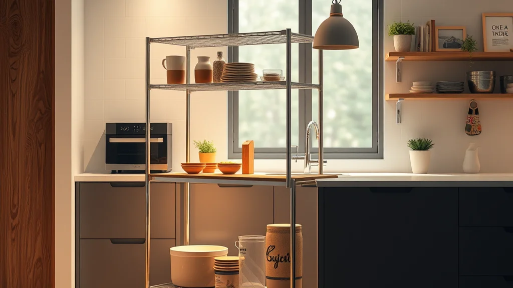 Kitchen Rack On Wheels: A Simple Guide for Organization - Home Idea