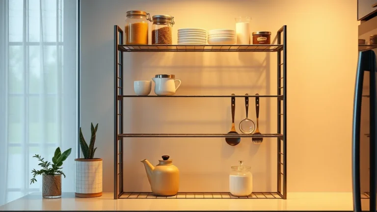 Kitchen Rack Stand: A Simple Guide for Organization - Home Idea