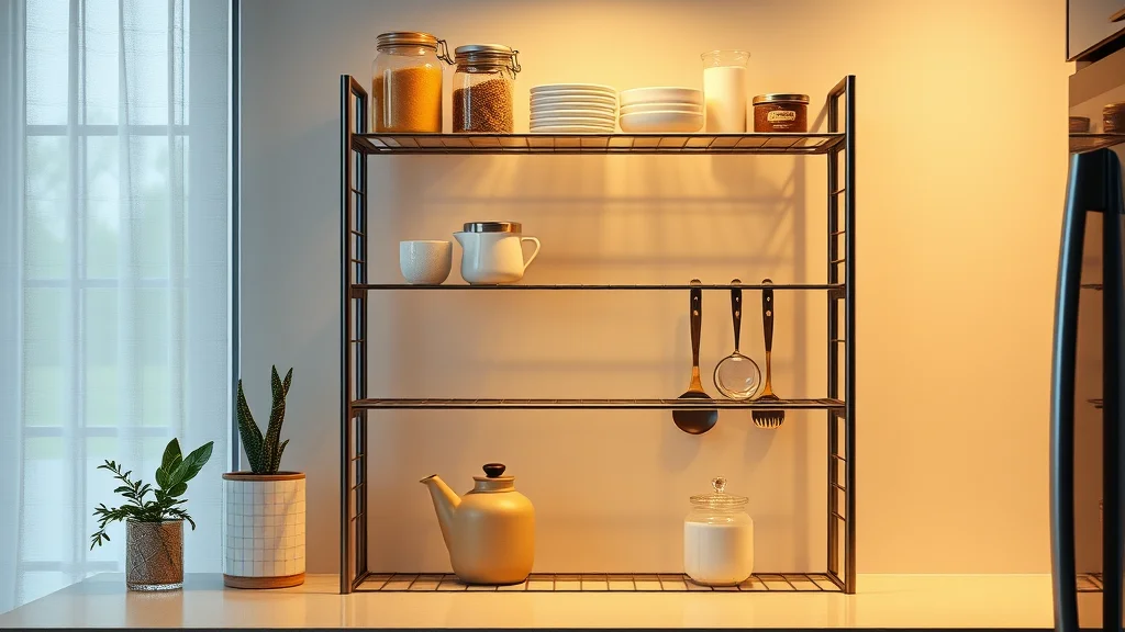 Kitchen Rack Stand: A Simple Guide for Organization - Home Idea