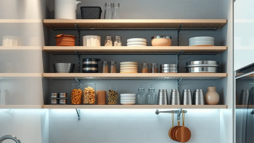 Kitchen Storage Racks Shelves: A Simple Guide for Organization - Home Idea