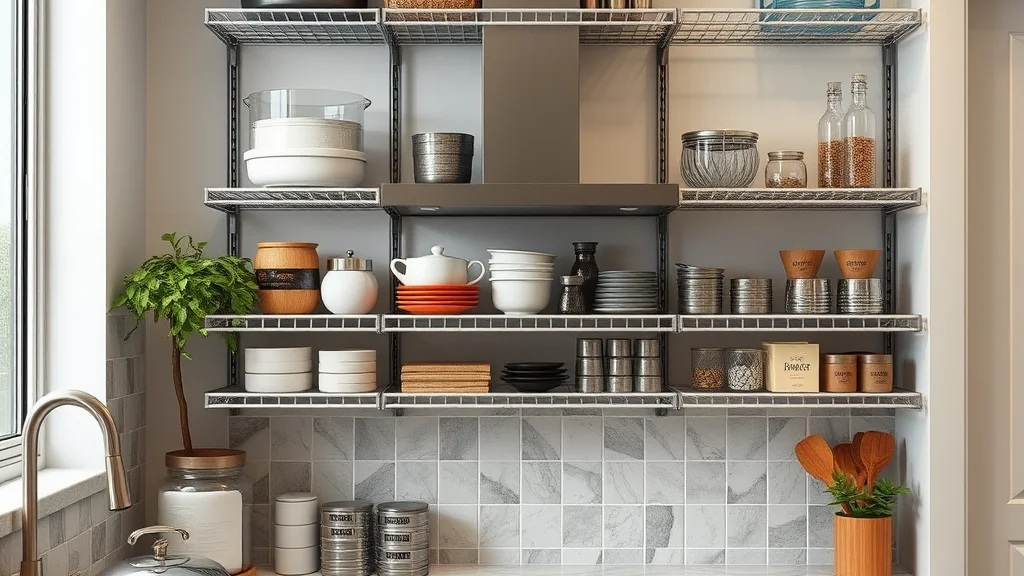 Kitchen Wire Rack Shelving: A Simple Guide for Organization - Home Idea