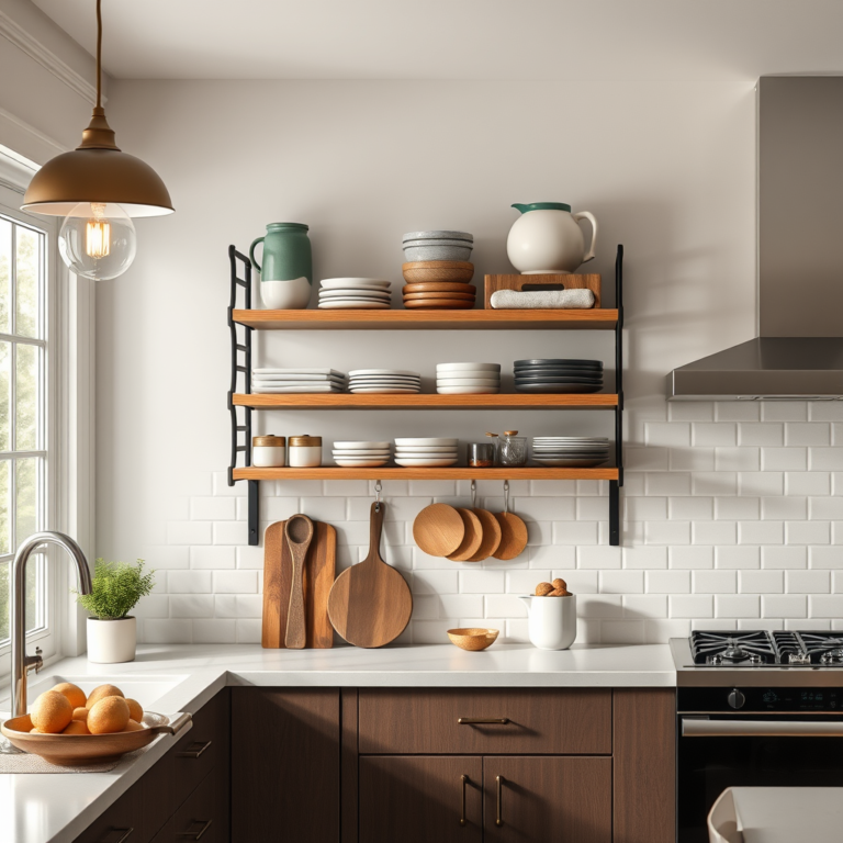 Kitchen Bakers Rack Ideas for Storage, Display, and Extra Counter Space - Home Idea