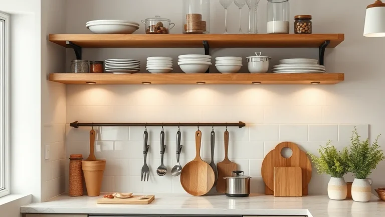 Maximize Kitchen Space with These Kitchen Bakers Rack With Storage Hacks - Home Idea