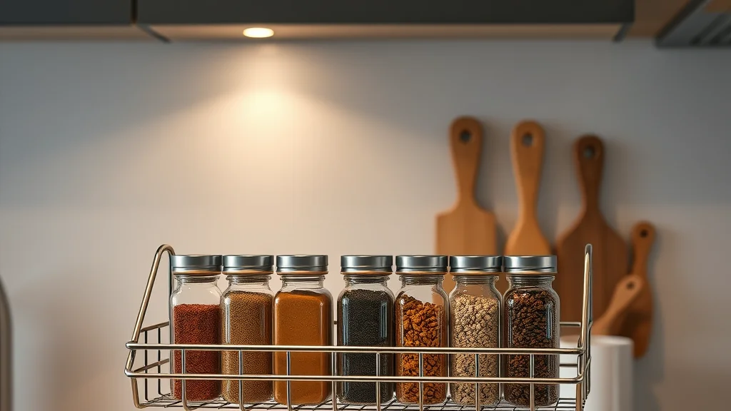 Maximize Kitchen Space with These Kitchen Rack For Spices Hacks - Home Idea